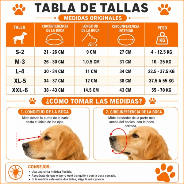 BOZAL PARA PERRO BOZAL PARA PERROS CHICOS Y MEDIANOS
