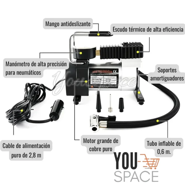 COMPRESOR DE AIRE 12V (8)