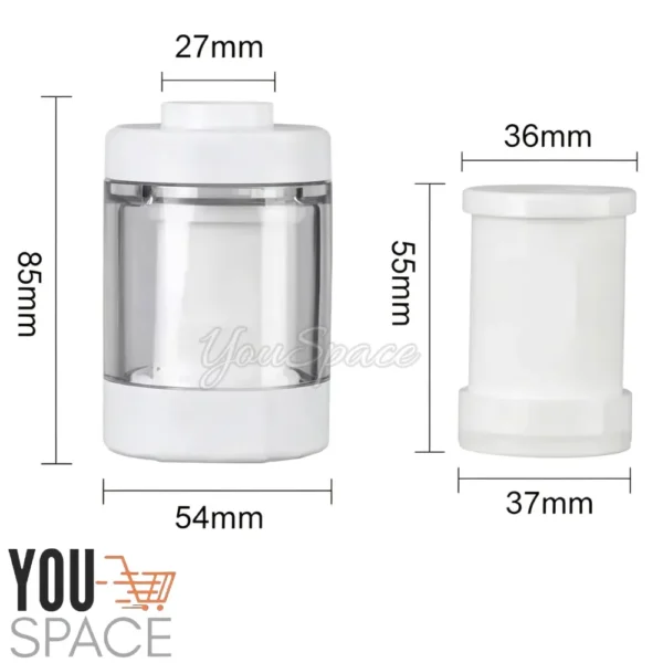 FILTRO PURIFICADOR DE AGUA (5) FILTRO TRANSPARENTE PURIFICADOR DE AGUA -GRIFO LLAVE DIRECTA