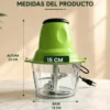 PICADOR DE VERDURAS Y CARNE (4) PICADOR MOLEDOR ELECTRICO CARNES Y VERDURAS(PICATODO)