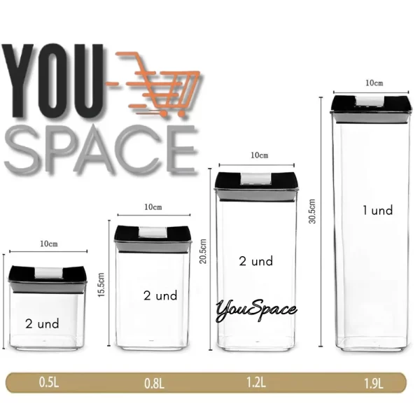 SET DE 7 ENVASES (5)
