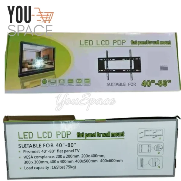 SOPORTE FIJO DE 40 A 80 PULG (2)