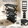 ZAPATERA PLEGABLE 5 NIVELES (5) ZAPATERA PLEGABLES 5 NIVELES 10 A 15 PARES