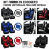 FORRO ECOCUERO (5) FORRO ECO-CUERO UNIVERSAL PARA AUTO