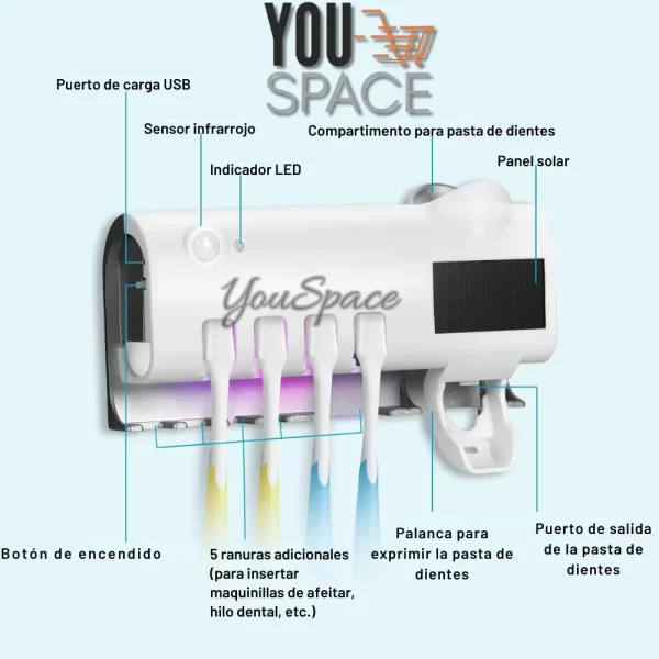 SOPORTE DE CEPILLO DE DIENTES UV (1)