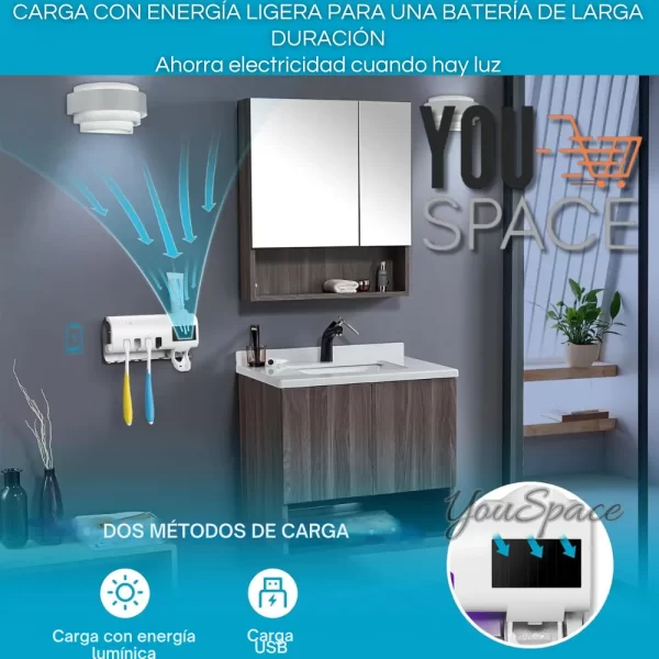SOPORTE DE CEPILLO DE DIENTES UV (5)