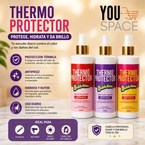 PROTECTOR TERMICO BUBBALUU PROTECTOR TÉRMICO CAPILAR BUBBALUU