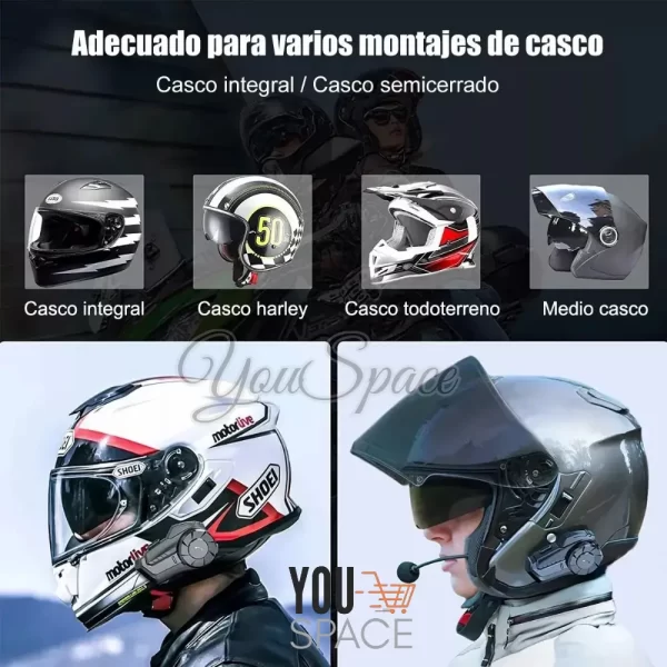 INTERCOMUNICADOR DE CASCO 10