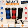 PARLANTE CON CONTROL REMOTO (1) PARLANTE CON MICRÓFONO Y CONTROL REMOTO