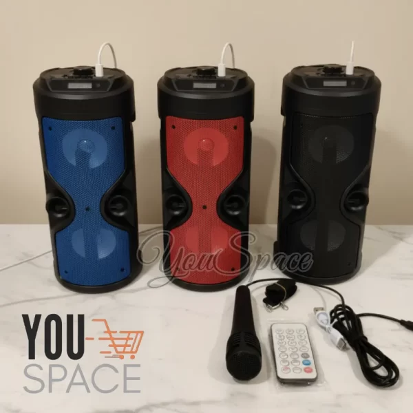 PARLANTE CON MICRFONO Y CONTROL (2)