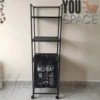 ESTANTE ORGANIZADOR CON CESTA DE ROPA SUCIA (2)