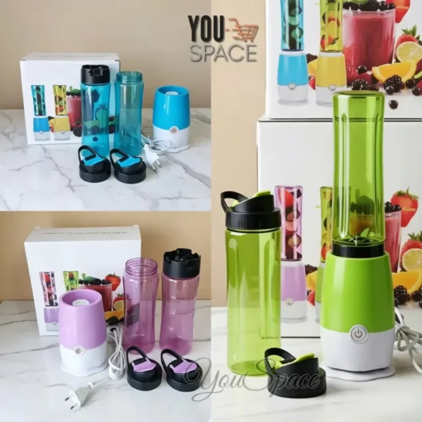 457 LICUADORA PERSONAL PORTATIL CON 2 VASOS