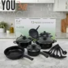 SET DE OLLAS 13 PIEZAS CON UTENSILIOS PARA COCINA (1)