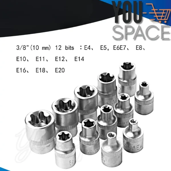 DADOS Y PUNTAS TORX 34 PCS (8)