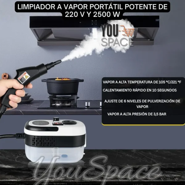 LIMPIADOR A VAPOR MULTIUSO