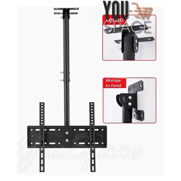 SOPORTE DE TECHO PARA TV DE 32 A 70 PULGADAS (4)