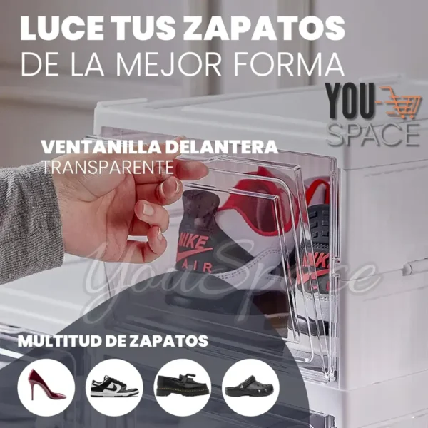 ZAPATERA ACRILICA PLEGABLE DE 6 NIVELES (8)