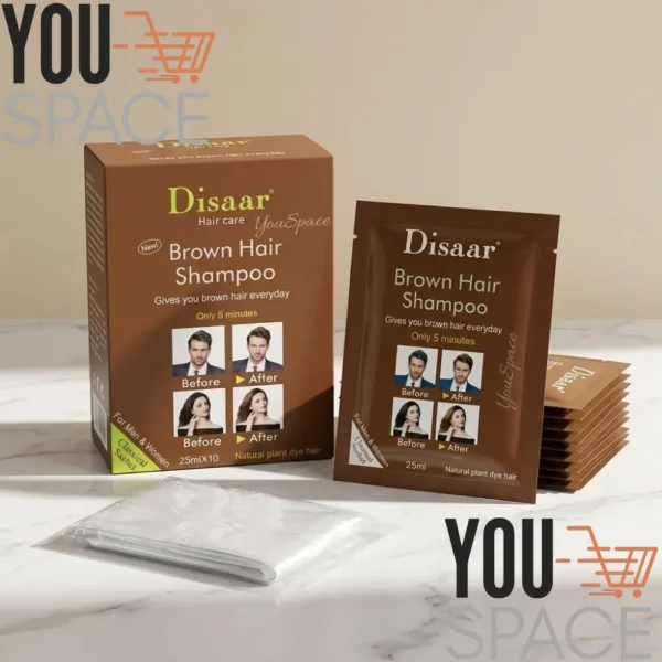 1 - 2026-06-23T131341.896 PACK X10 SACHETS DE SHAMPOO TINTURADOR DISAAR CASTAÑO NATURAL 25ML