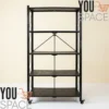 2 - 2026-06-16T121602.998 ESTANTE METALICO PLEGABLE DE 5 NIVELES CON RUEDAS 120KG
