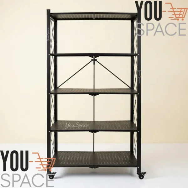 2 - 2026-06-16T121602.998 ESTANTE METALICO PLEGABLE DE 5 NIVELES CON RUEDAS 120KG