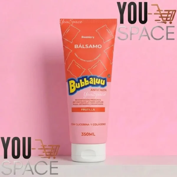 KIT CAPILAR Y CORPORAL 9 PRODUCTOS BUBBALUU FRUTILLA
