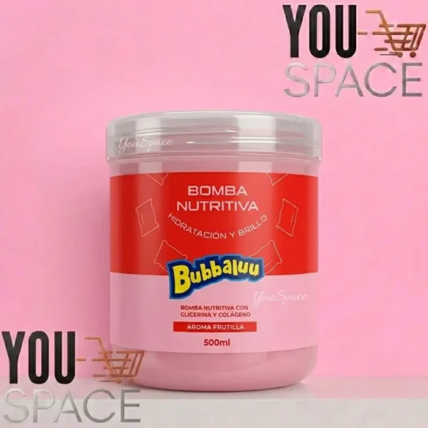 KIT CAPILAR Y CORPORAL 9 PRODUCTOS BUBBALUU FRUTILLA