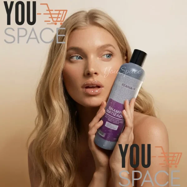 SHAMPOO MATIZADOR VIOLETA PARA CABELLOS RUBIOS REANIA 500ML