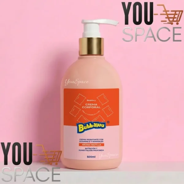 KIT CAPILAR Y CORPORAL 9 PRODUCTOS BUBBALUU FRUTILLA
