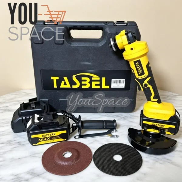 ESMERIL ANGULAR TASBEL (2) ESMERIL ANGULAR INALAMBRICO 98V - MARCA TASBEL