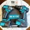 KIT TALADRO + LLAVE DE IMPACTO w-139 (1) KIT TALADRO PERCUTOR Y LLAVE DE IMPACTO- W- 139