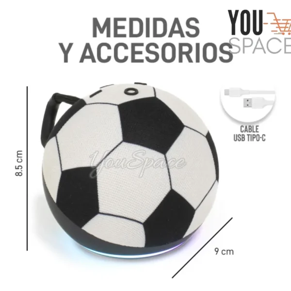 MINI PARLANTE FUTBOLL (5)