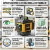 NIVEL LASER 16 LINEAS (4) NIVEL LASER INALAMBRICO DE 16 LINEAS 4D- MARCA TASBEL