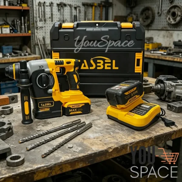 ROTOMARTILLO INALAMBRICO TASBEL (4) ROTOMARTILLO INALAMBRICO TASBEL XP + 3 BROCAS