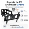 SOPORTE ARTICULADO DE 40 A 80 PULG (5)