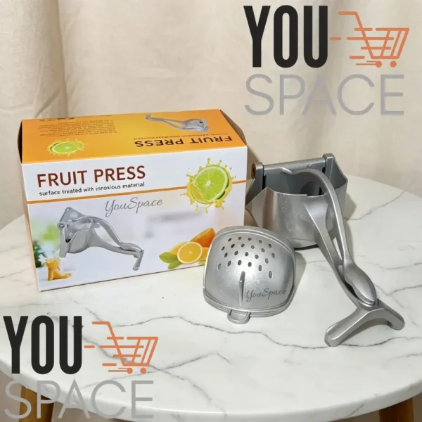 EXPRIMIDOR DE FRUTAS MANUAL DE ALUMINIO