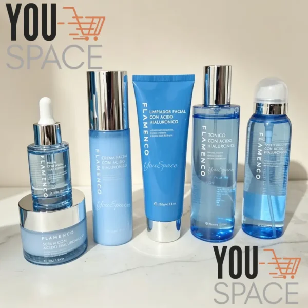 1 - 2026-07-10T163448.801 KIT CUIDADO FACIAL COREANO DE ACIDO HIALURONICO 6 PRODUCTOS FLAMENCO