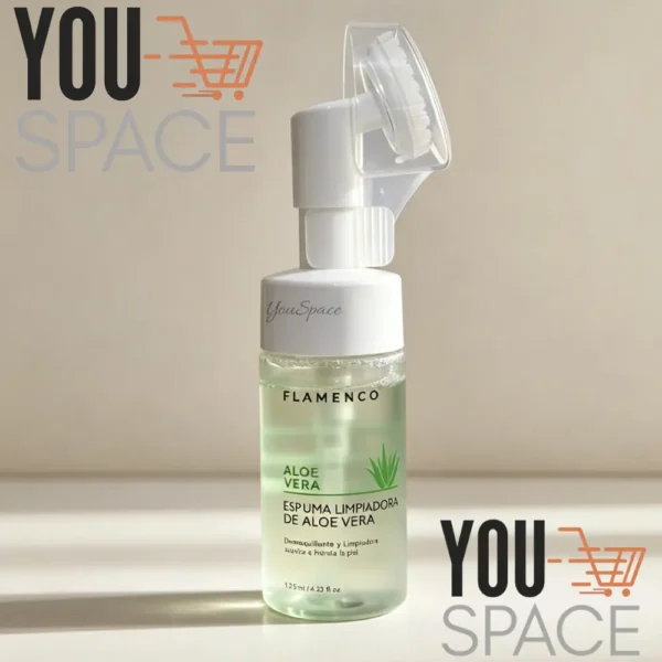 1 - 2026-07-17T173410.581 ESPUMA LIMPIADORA FACIAL DE ALOE VERA FLAMENCO 125ML