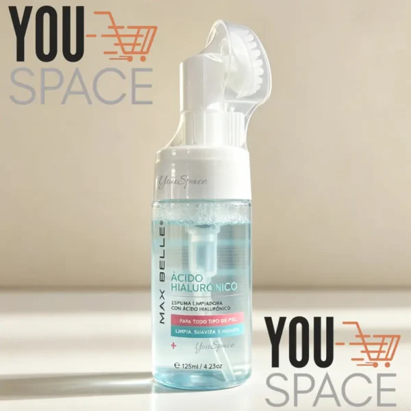 1 - 2026-07-18T111545.754 ESPUMA LIMPIADORA FACIAL DE ACIDO HIALURONICO MAX BELLE 125ML