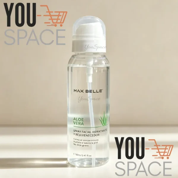 1 - 2026-07-18T121935.990 SPRAY FACIAL HIDRATANTE Y REJUVENECEDOR DE ALOE VERA MAX BELLE 160ML