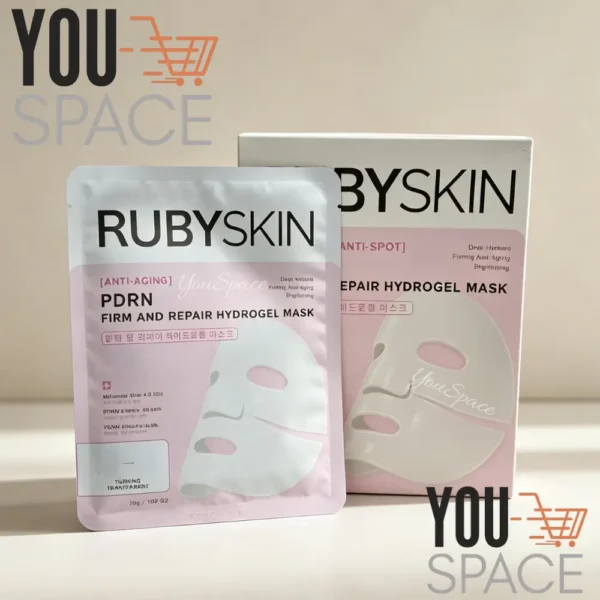 1 - 2026-07-29T154117.828 MASCARILLA COREANA DE HIDROGEL REAFIRMANTE Y REPARADORA CON PDRN RUBYSKIN 5PCS 30G