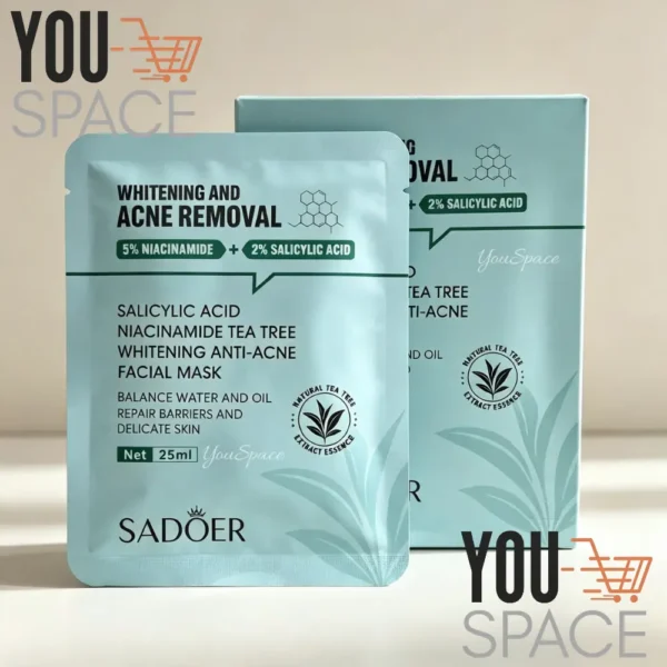 1 - 2026-07-29T173522.318 MASCARILLA FACIAL CON ACIDO SALICILICO, NIACINAMIDA Y TE VERDE SADOER 25ML 5PCS