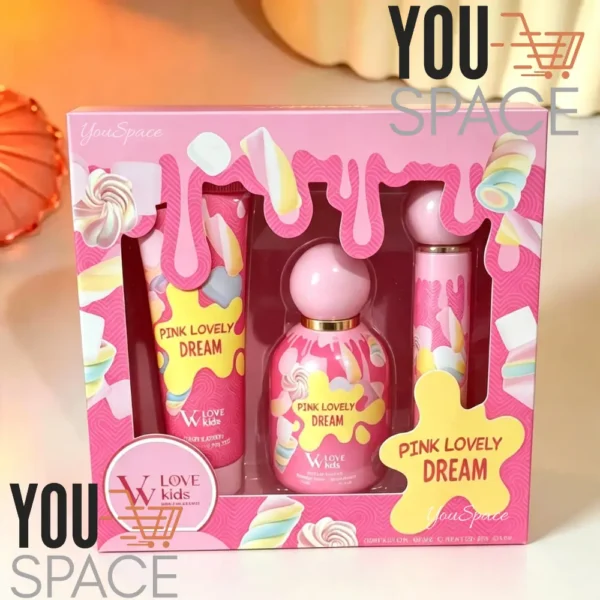 1 - 2026-07-31T175449.138 SET DE PERFUME PARA NIÑAS PINK LOVELY DREAM V.V. LOVE KIDS