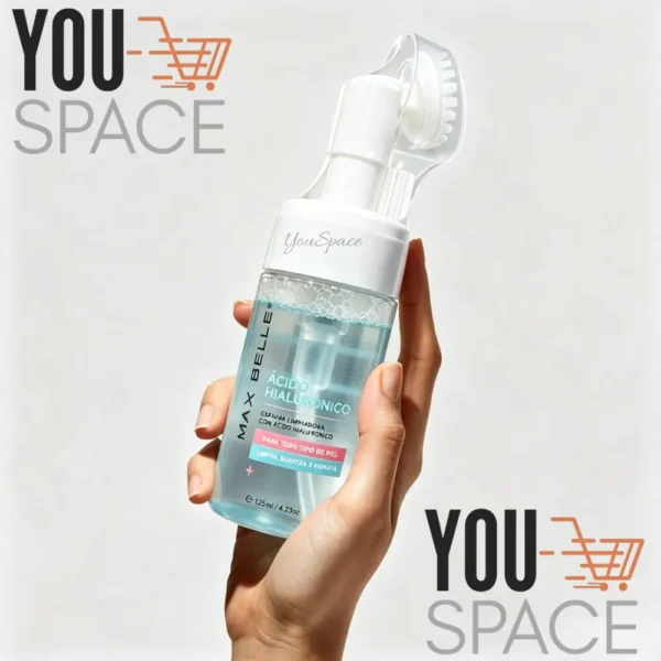 2 - 2026-07-18T111556.336 ESPUMA LIMPIADORA FACIAL DE ACIDO HIALURONICO MAX BELLE 125ML