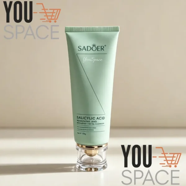 LIMPIADOR FACIAL CON ACIDO SALICILICO PARA ELIMINAR EL ACNE Y REPARAR LA PIEL 100G