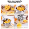 6 (76) EXPRIMIDOR DE FRUTAS MANUAL DE ALUMINIO
