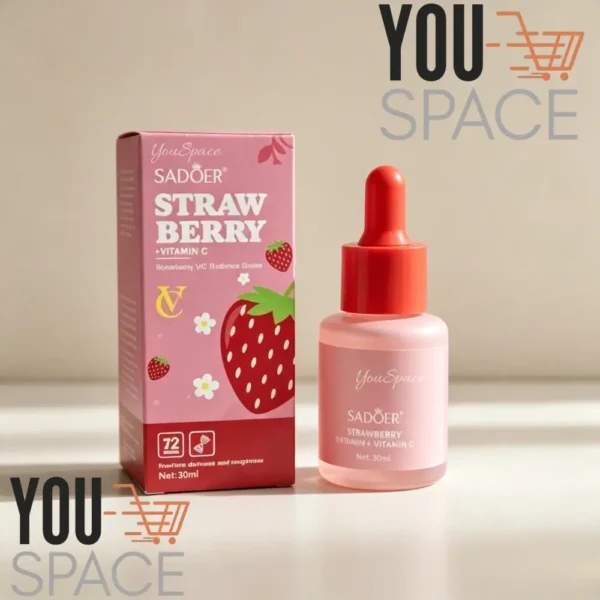 6 (91) SET SKINCARE COREANO DE FRUTILLA CON VITAMINA C SADOER