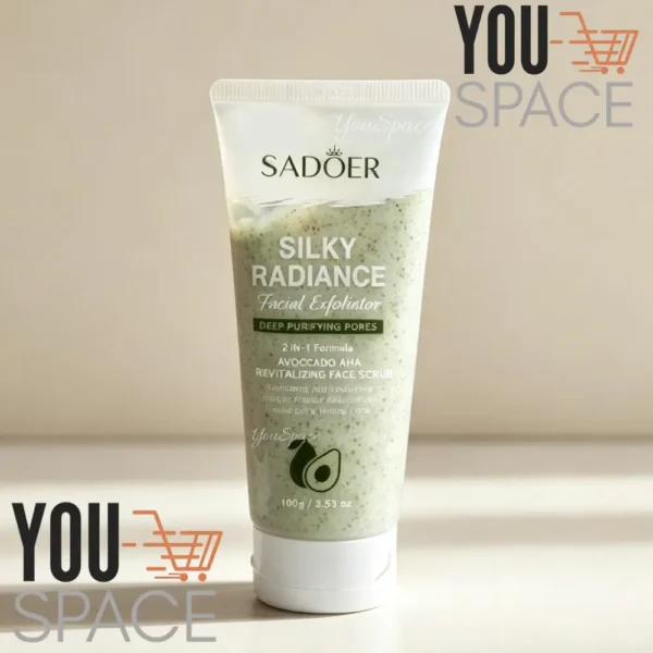 6 (93) EXFOLIANTE FACIAL SILKY RADIANTE SADOER 100G