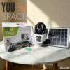 CAMARA SOLAR DOBLE LENTE 2 (10) CAMARA CON PANEL SOLAR DOBLE LENTE -2.4GHZ Y 4G