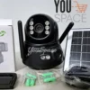 CAMARA CON PANEL SOLAR  DOBLE LENTE 4G- (CHIP)