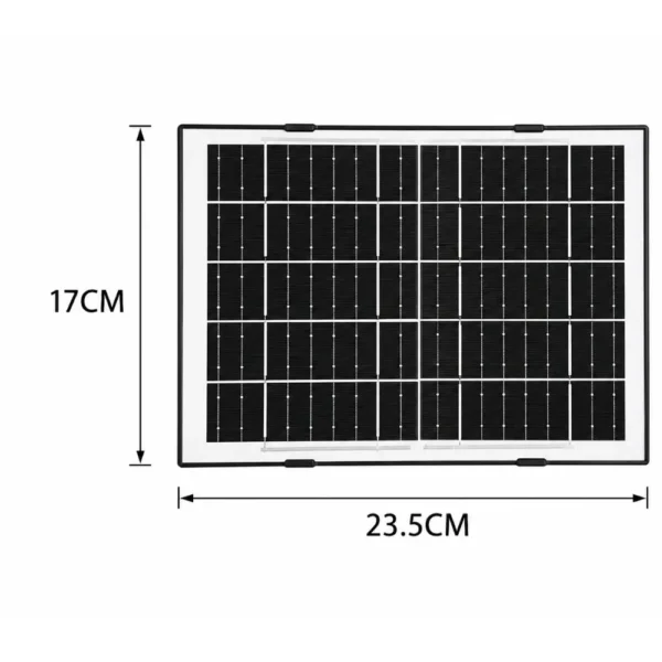 CAMARA CON PANEL SOLAR  DOBLE LENTE 4G- (CHIP)